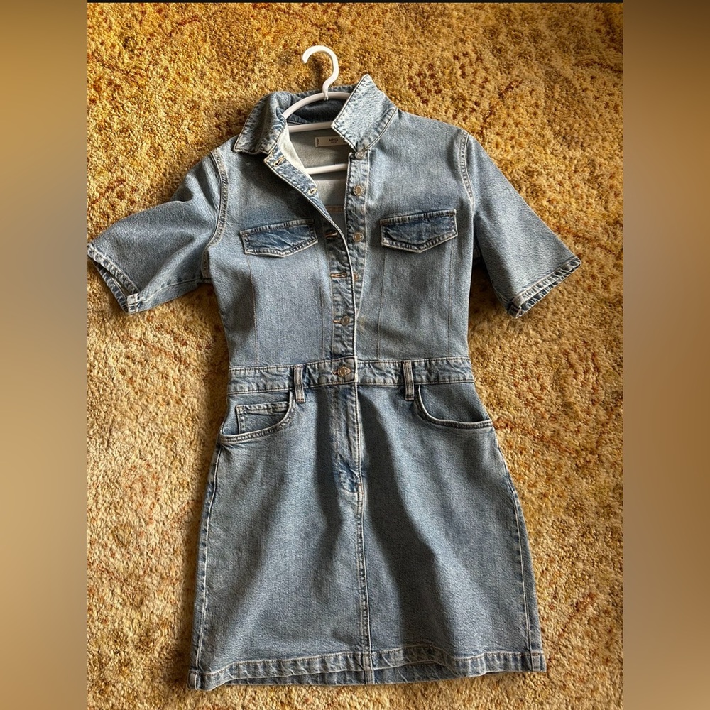 Jeans dress MANGO size M